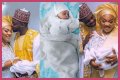 Glimpse of the newborn son of Cute Abiola is shared, his name is unveiled